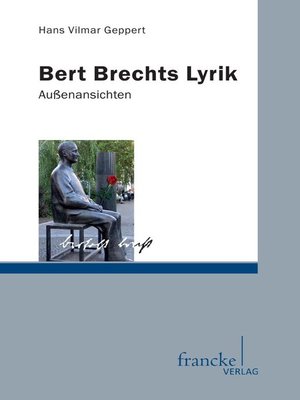 cover image of Bert Brechts Lyrik